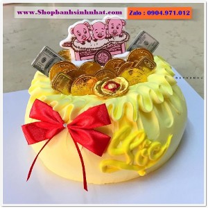 Bánh Sinh Nhật Hũ Vàng - VA83